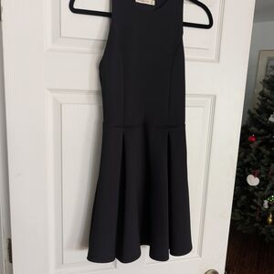 Abercrombie & Fitch Black Skater Dress Sz XS